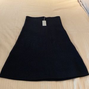 NWT COS Wool A-Line Knit Skirt L